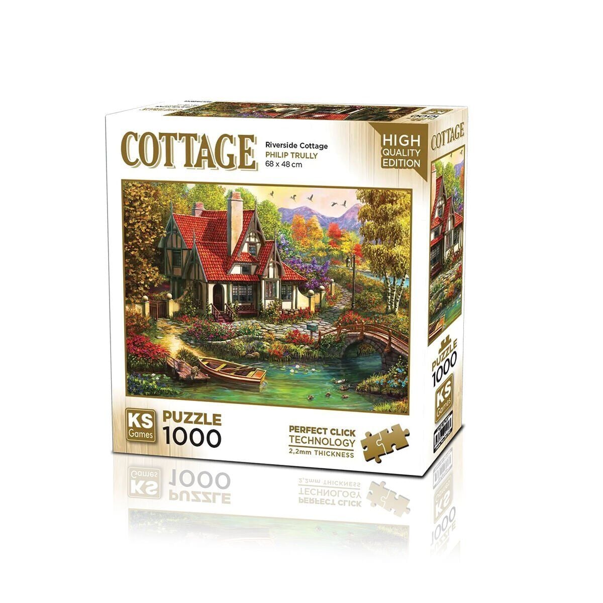 20736 Puzzle 1000 Ri̇versi̇de Cottage