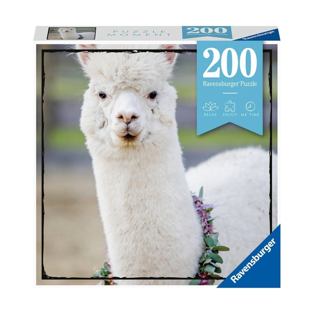 132706 Ravensburger, Alpaka Lama- 200 Parça Puzzle