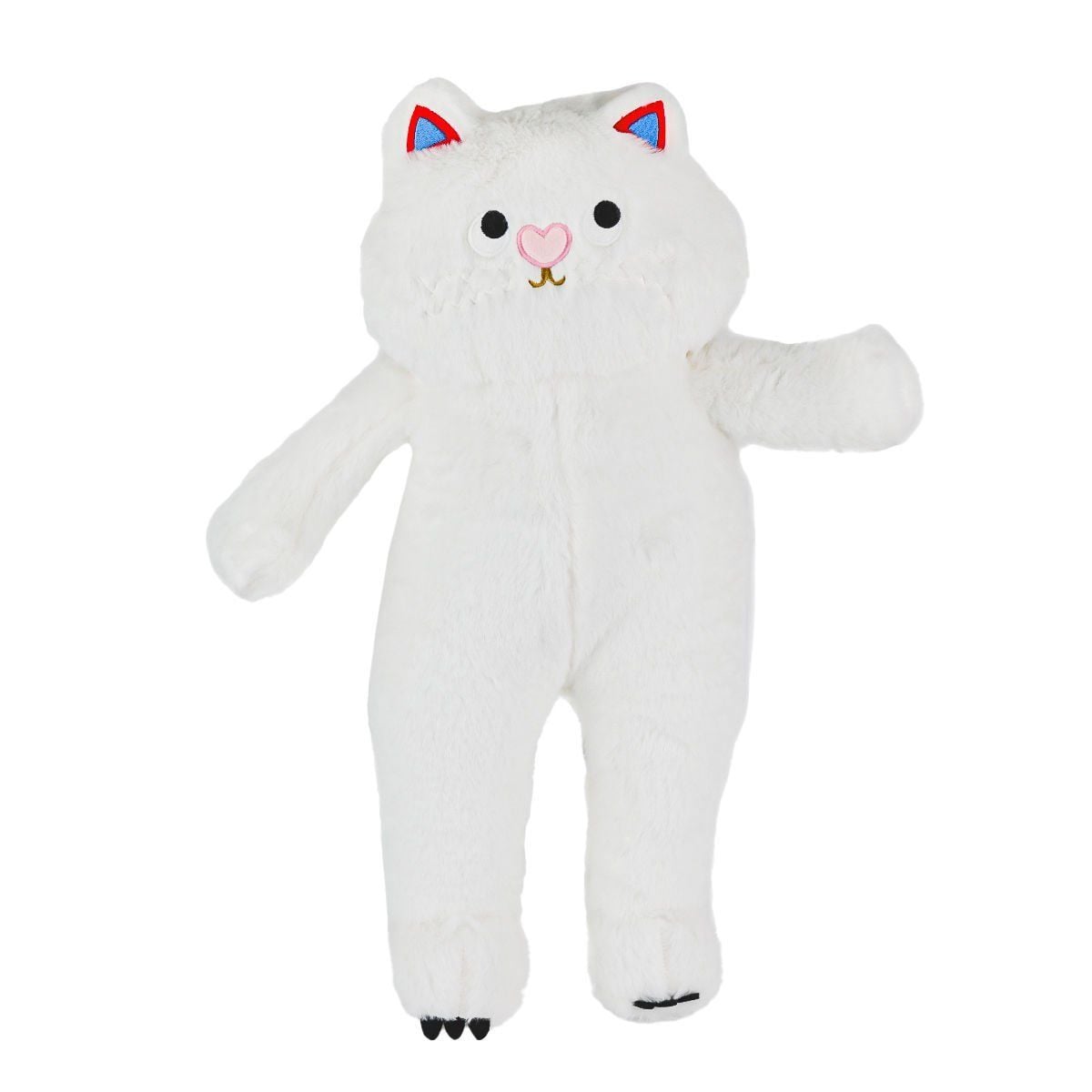 4806 Peluş Uzun Kedi 55 Cm Beyaz-My Friend Toys