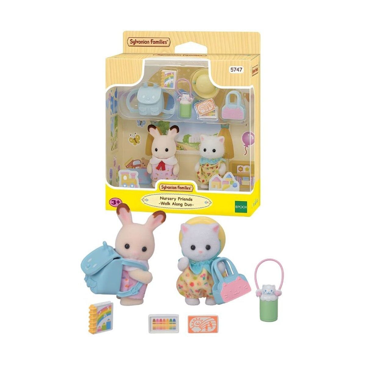 5747 Sylvanian Families Anaokulu Arkadaşları Yol Arkadaşı İkilisi +3 Yaş