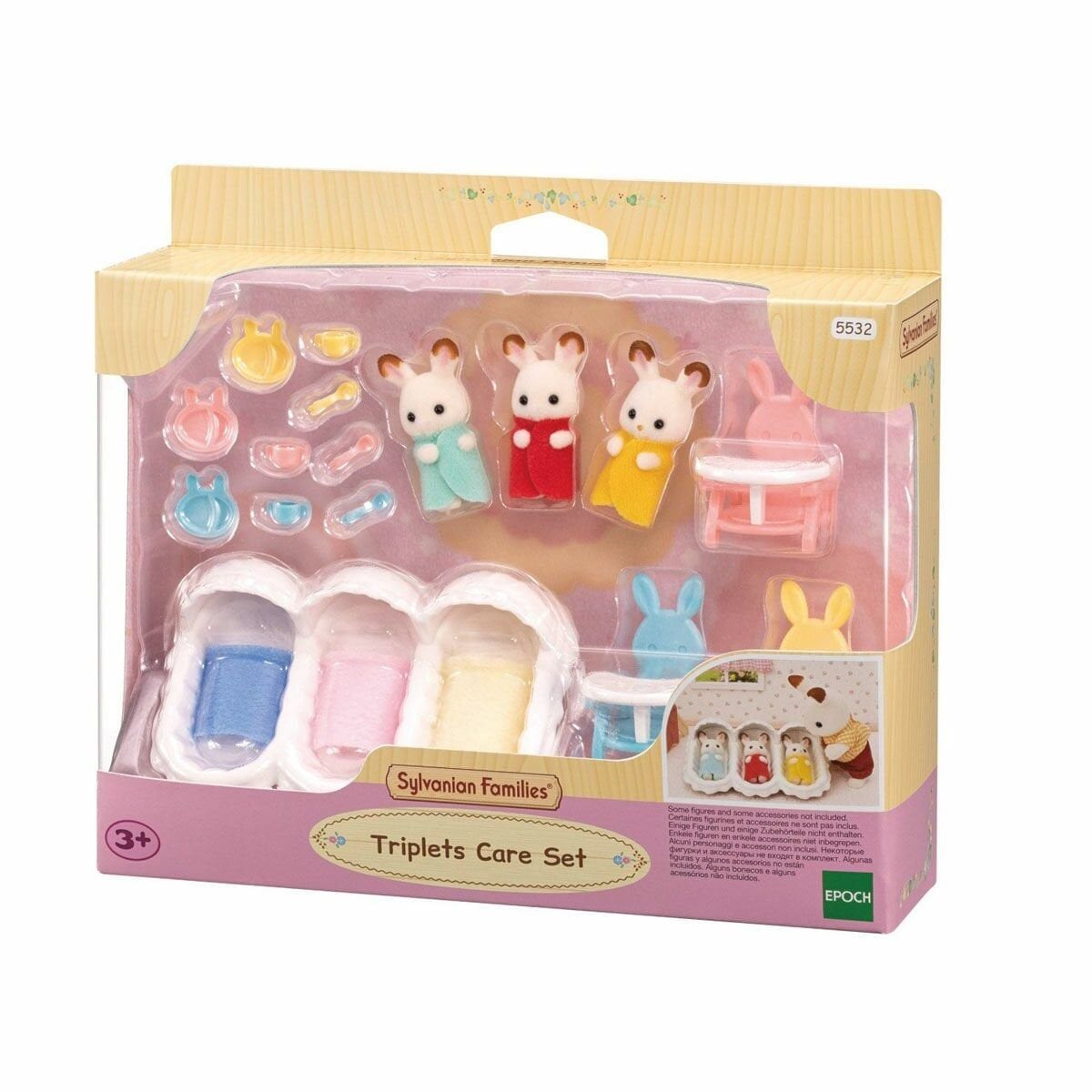 5532 Sylvanian Families Üçüzler Bakım Seti +4 Yaş
