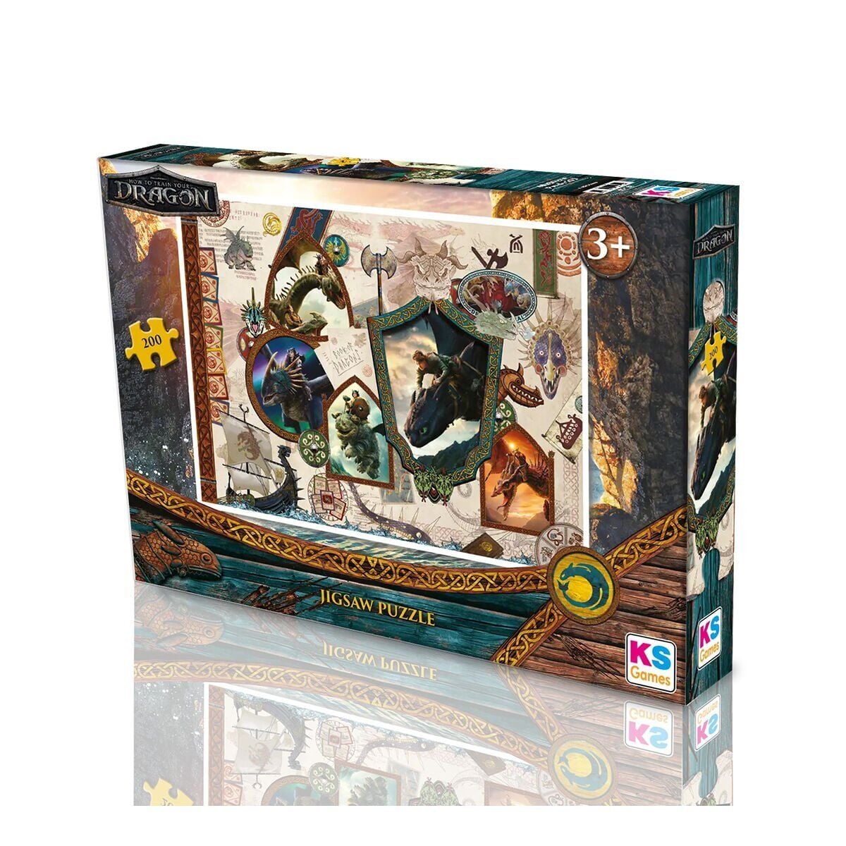 Hd 113 How To Trai̇n Your Dragon Puzzle 200 Prç
