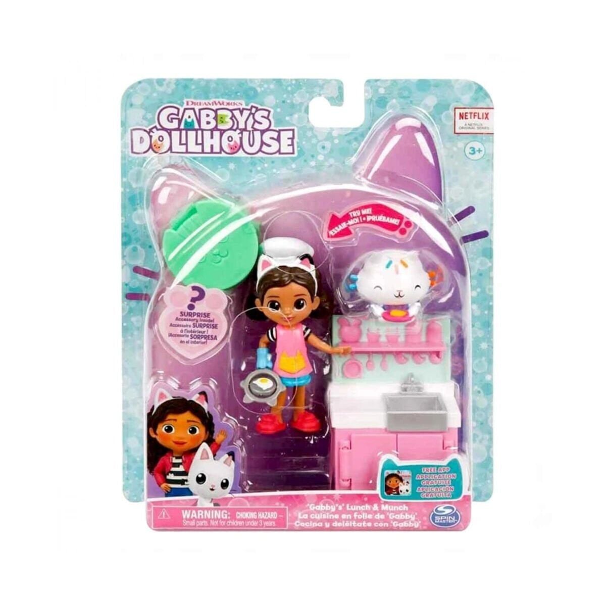 36525 Sun-Spm-Fi̇gür Set Gabby S Dollhouse Akti̇vi̇te Bebekleri̇ 3A.