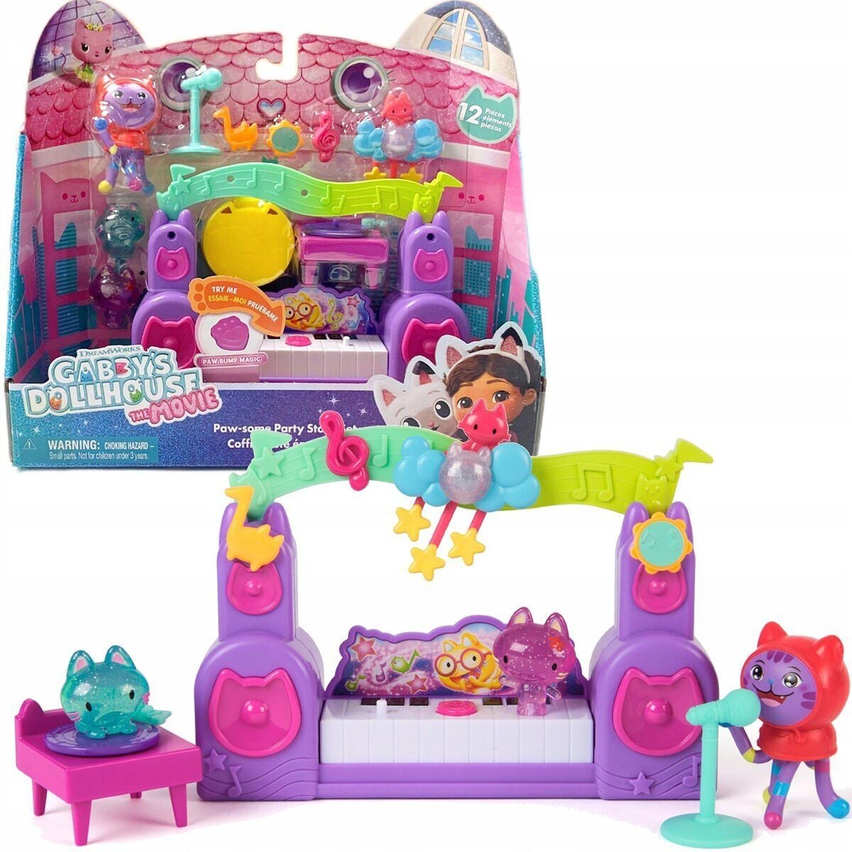 Spm-6074118 Gabbyni̇n Hayal Evi̇ Fi̇lmi̇ Müzi̇k Mi̇ni̇ Oyun Seti̇