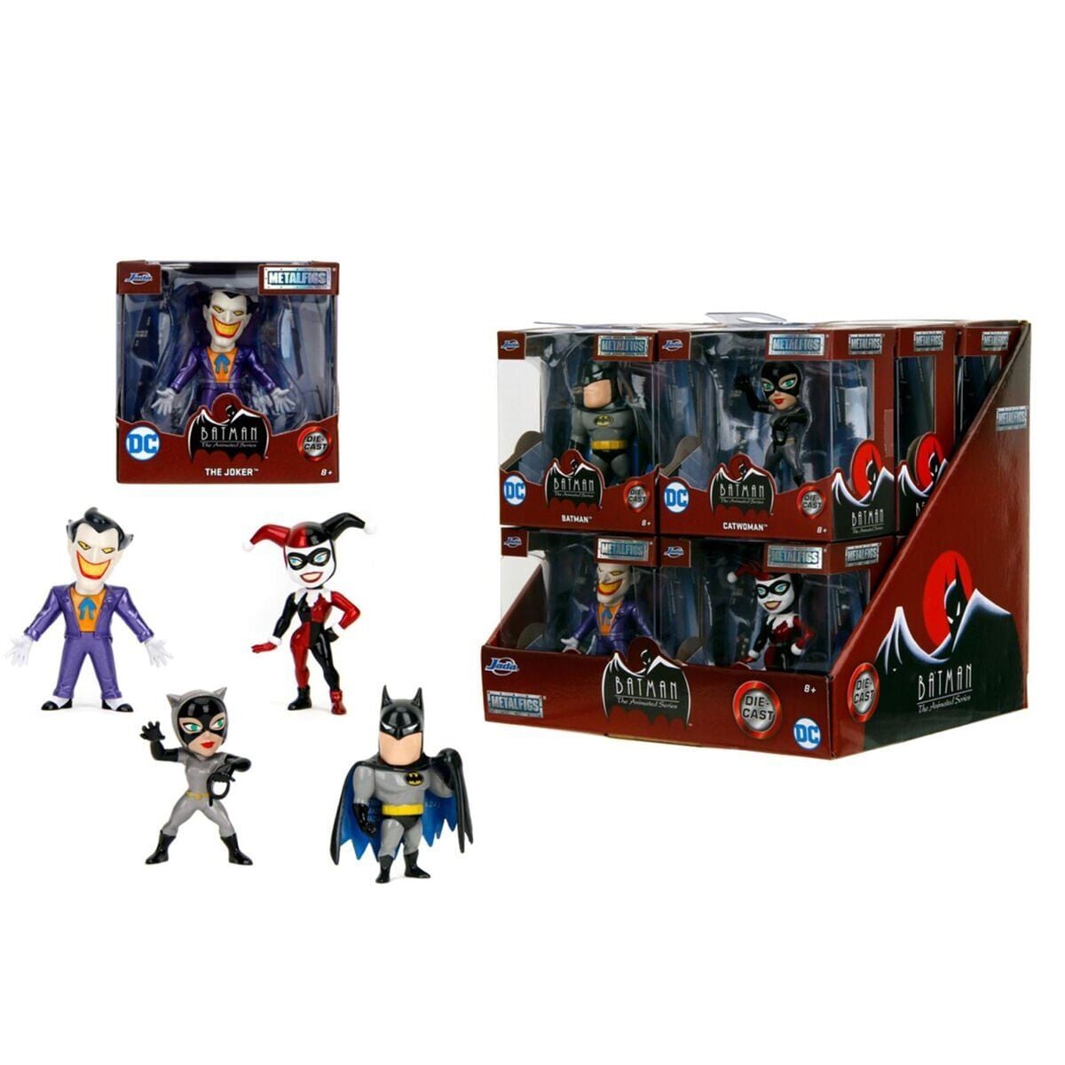 9385142300W02 Dc Batman Animated Figures 2 5 Wave 2Die-Cast, Pop-Culture C(,.)