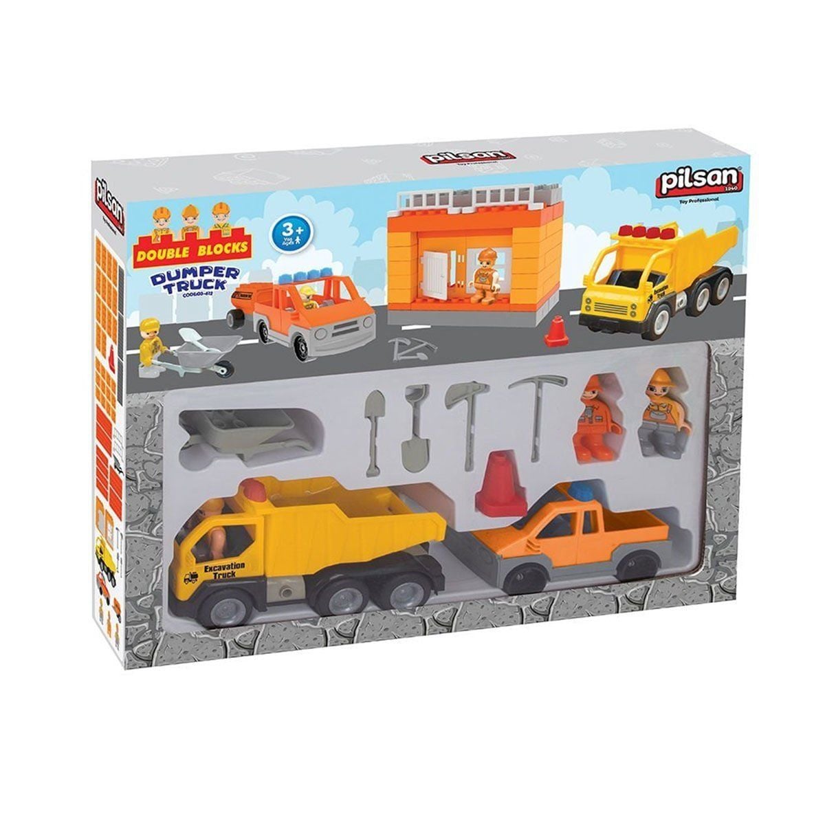 03 612 Double Blocks İnşaat Seti- Oyuncak