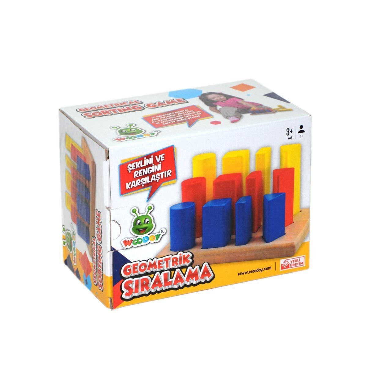 075Kr Woodoy Geometri̇k Şeki̇lli̇ Siralama