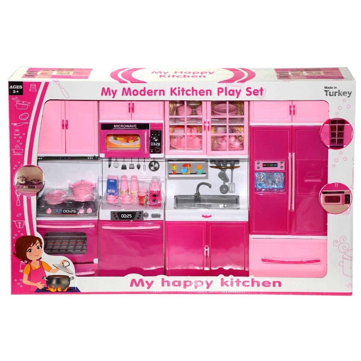 02313 Dolap Firin Bulaşik Buzdolabi Maki̇nasi 4Lüset
