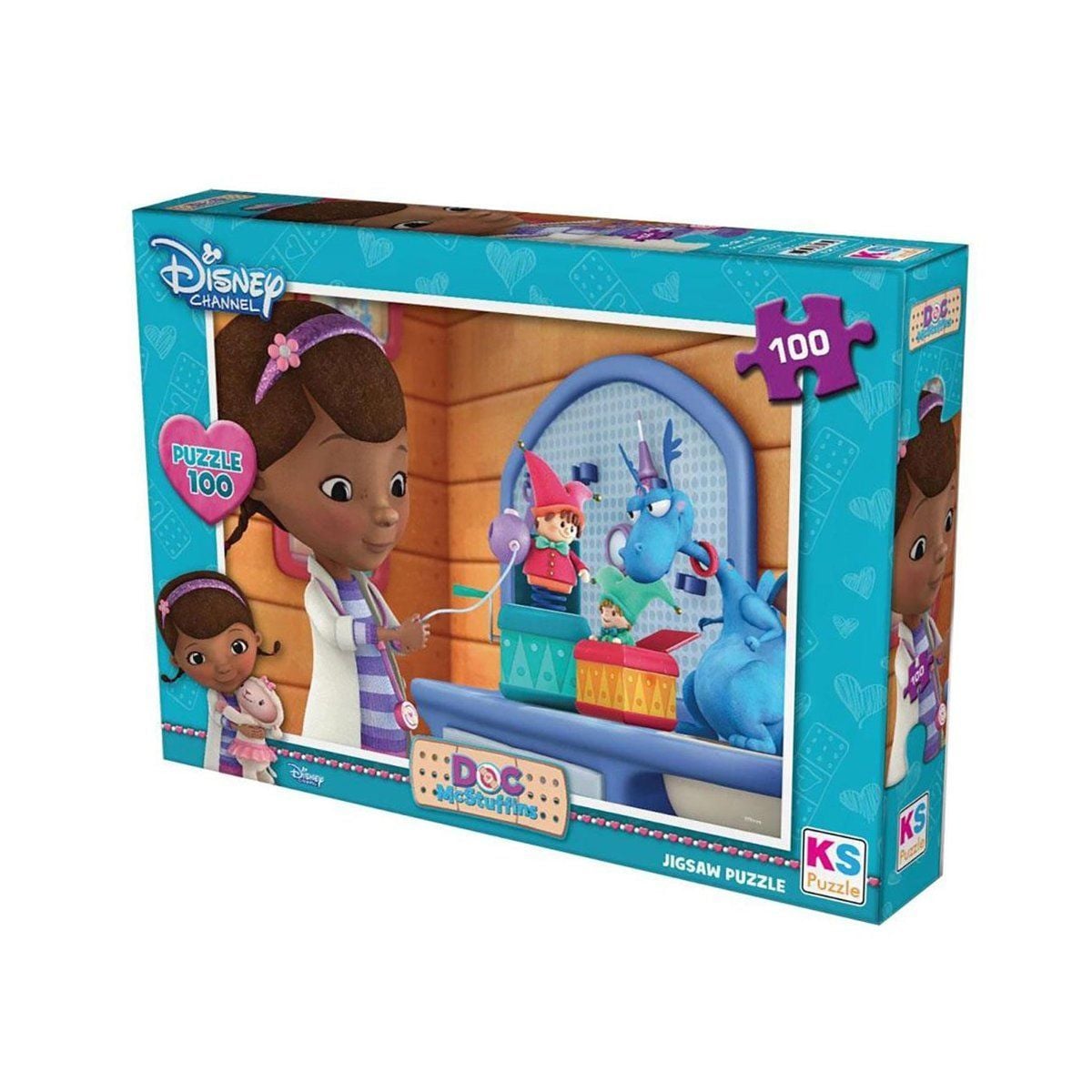 Doc714 Doc Mcstuffins 100 Parça Puzzle-Ks Puzzle