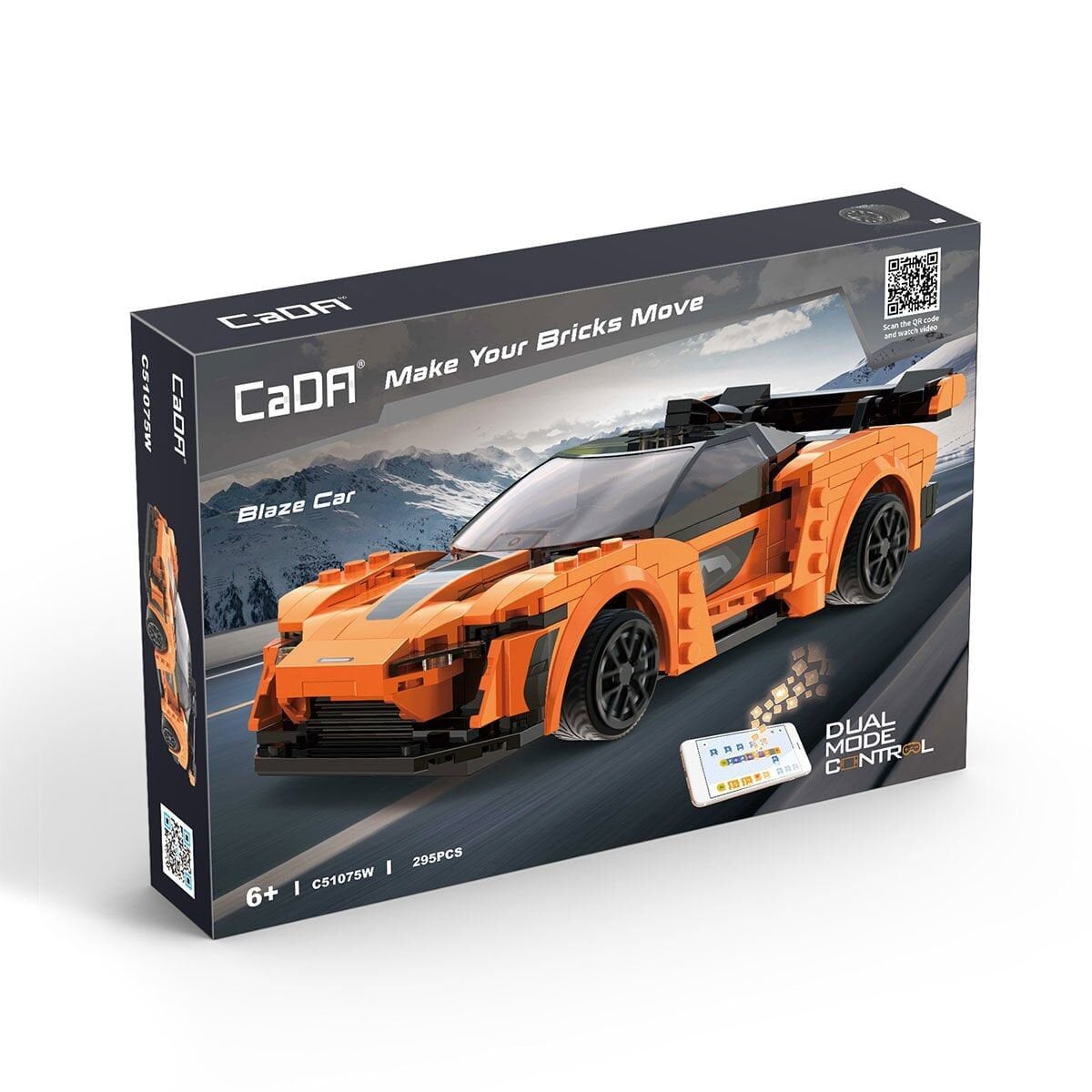 C51075W Cada Blaze Car Blok Seti 295 Parça-Vagon Life