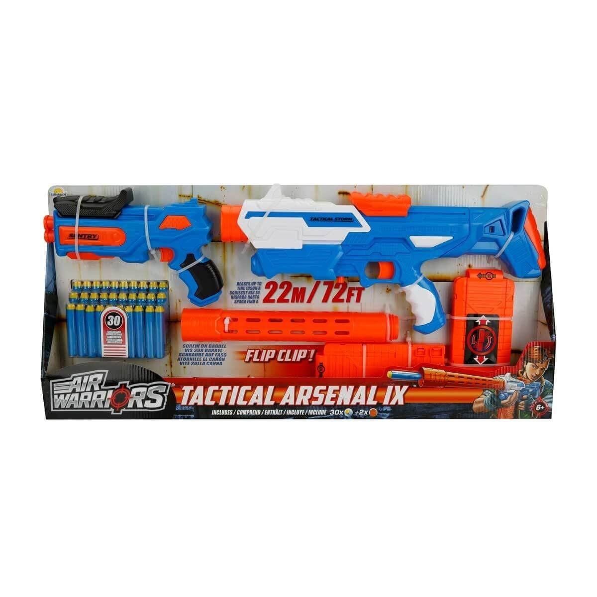 44123 Air Warriors Tactical Arsenal Ix 2'Li Silah