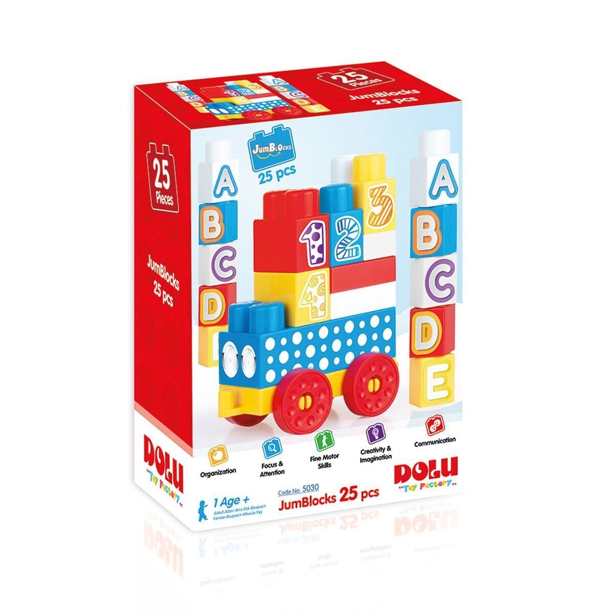 5030 Oyuncak Kutuda Mega Blok 25 Li