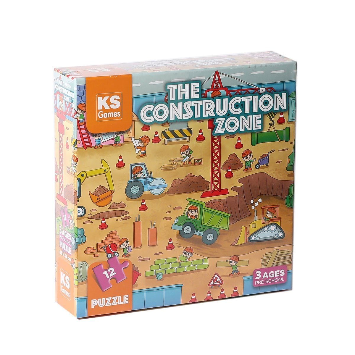 Prs 32704 The Construction Pre School Puzzle-Ks Puzzle