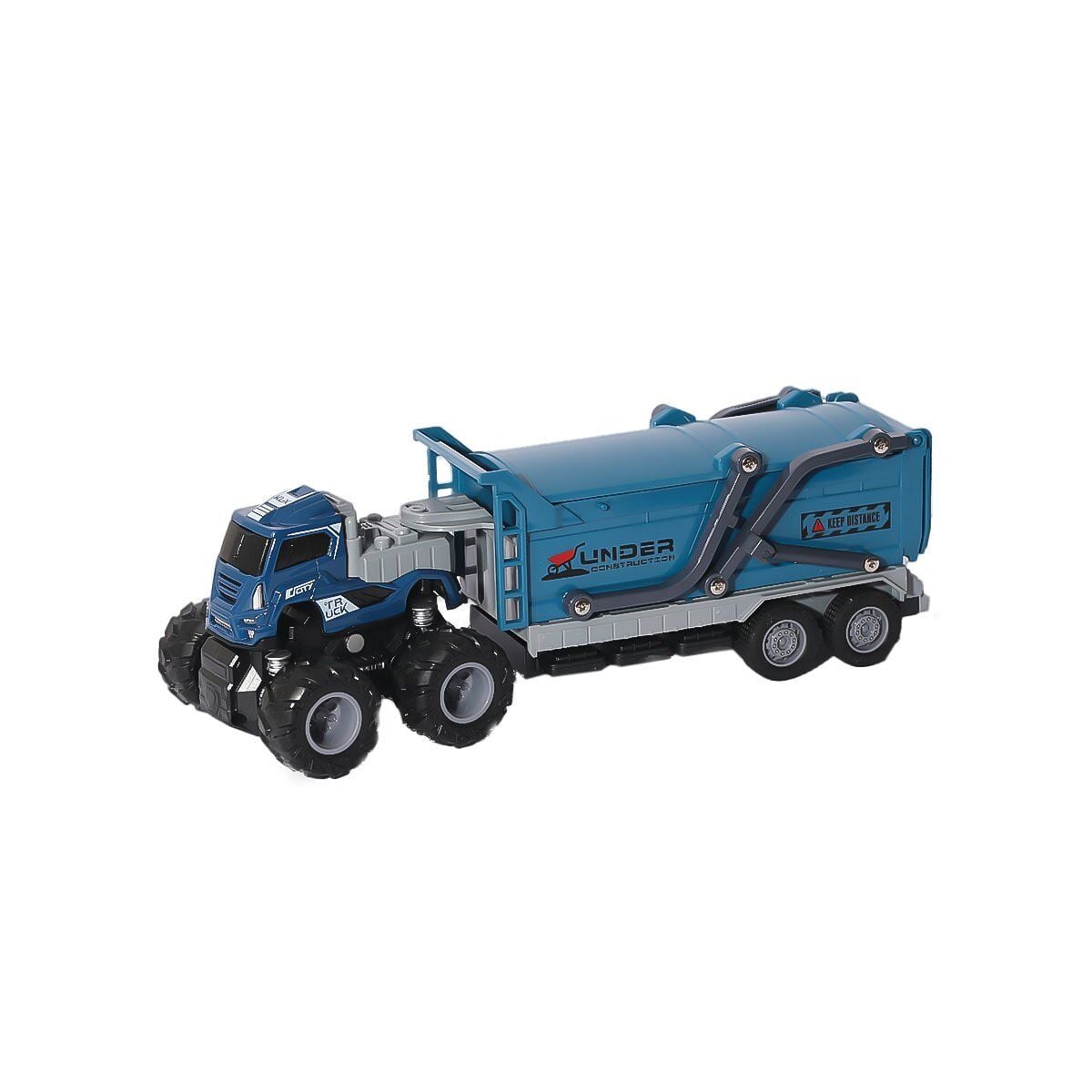 Klx600-377 Sürtmeli Die Cast 4X4 Kapalı Kasa İnşaat Tırı-Vardem