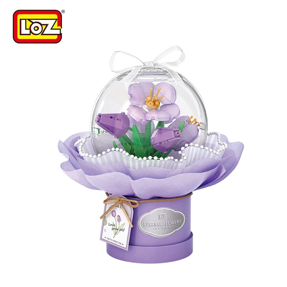 Lz1297 Loz Ledli̇ Orki̇de Buketi̇ Block Oyuncak 272 Parça