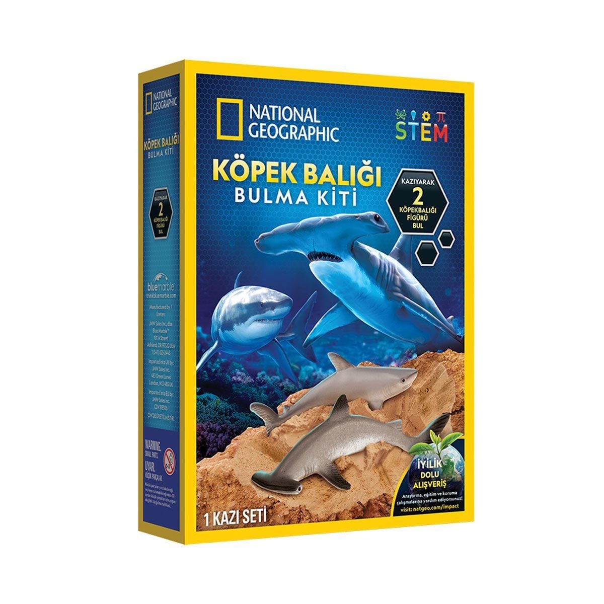 Nat07002 Köpek Balığı Bulma Kiti- Trhamshdig +6 Yaş