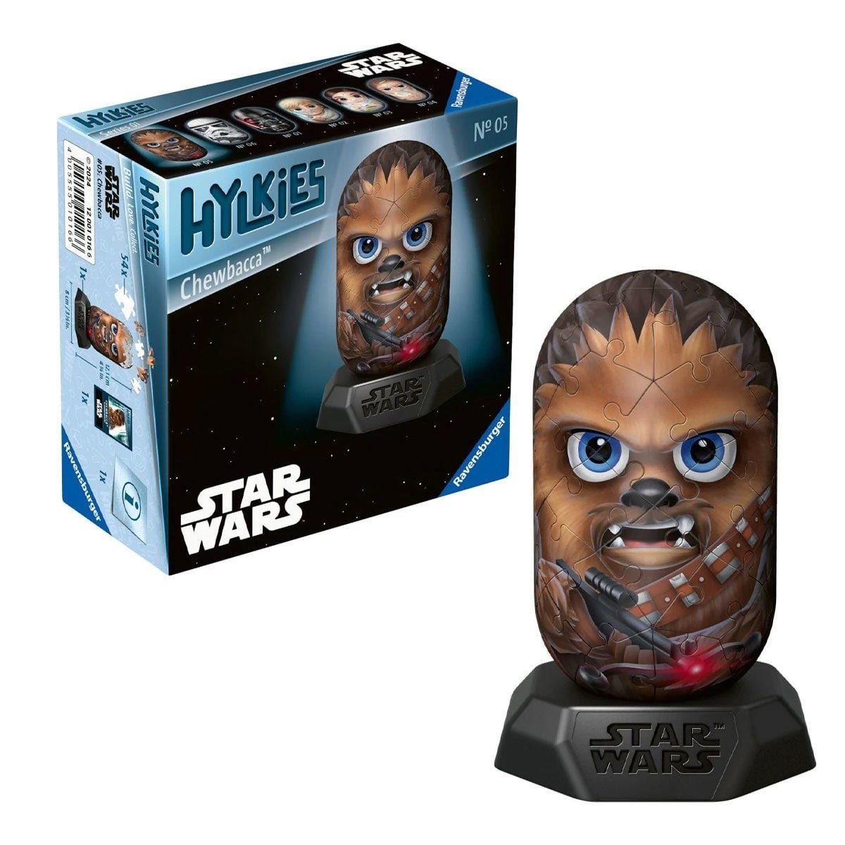 010166 Hylkies- Chewbacca 54 Parça Puzzle- No:05- Ravensburger