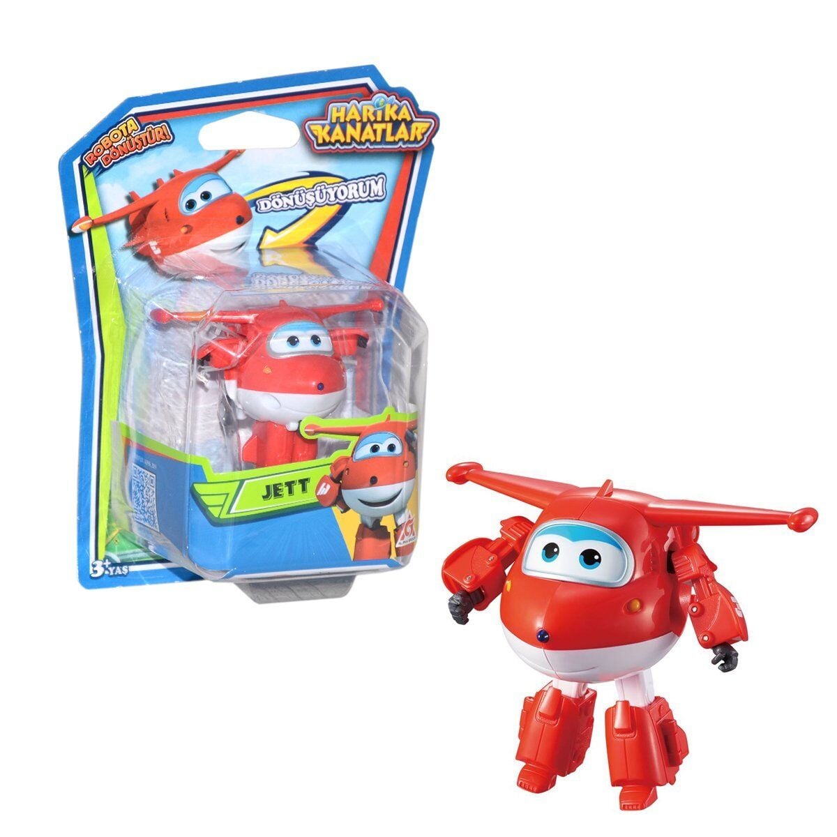 10010 Harika Kanatlar Dönüşen Jett Mini Figür