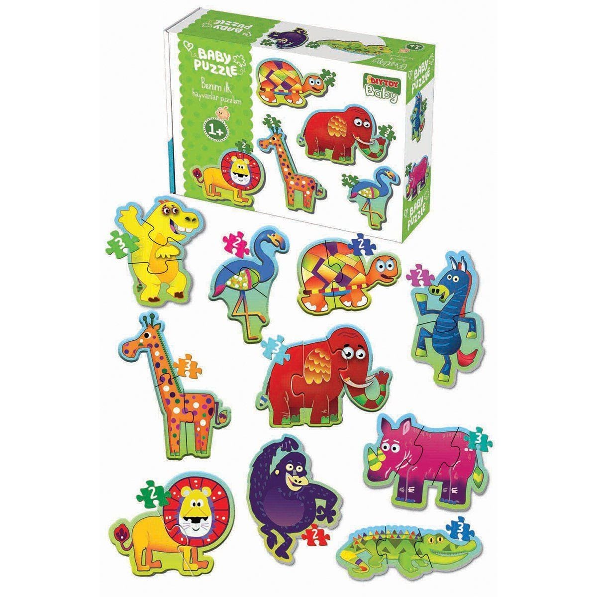 1727 Baby Puzzle Beni̇m İlk Puzzlem Orman Hayvanlari