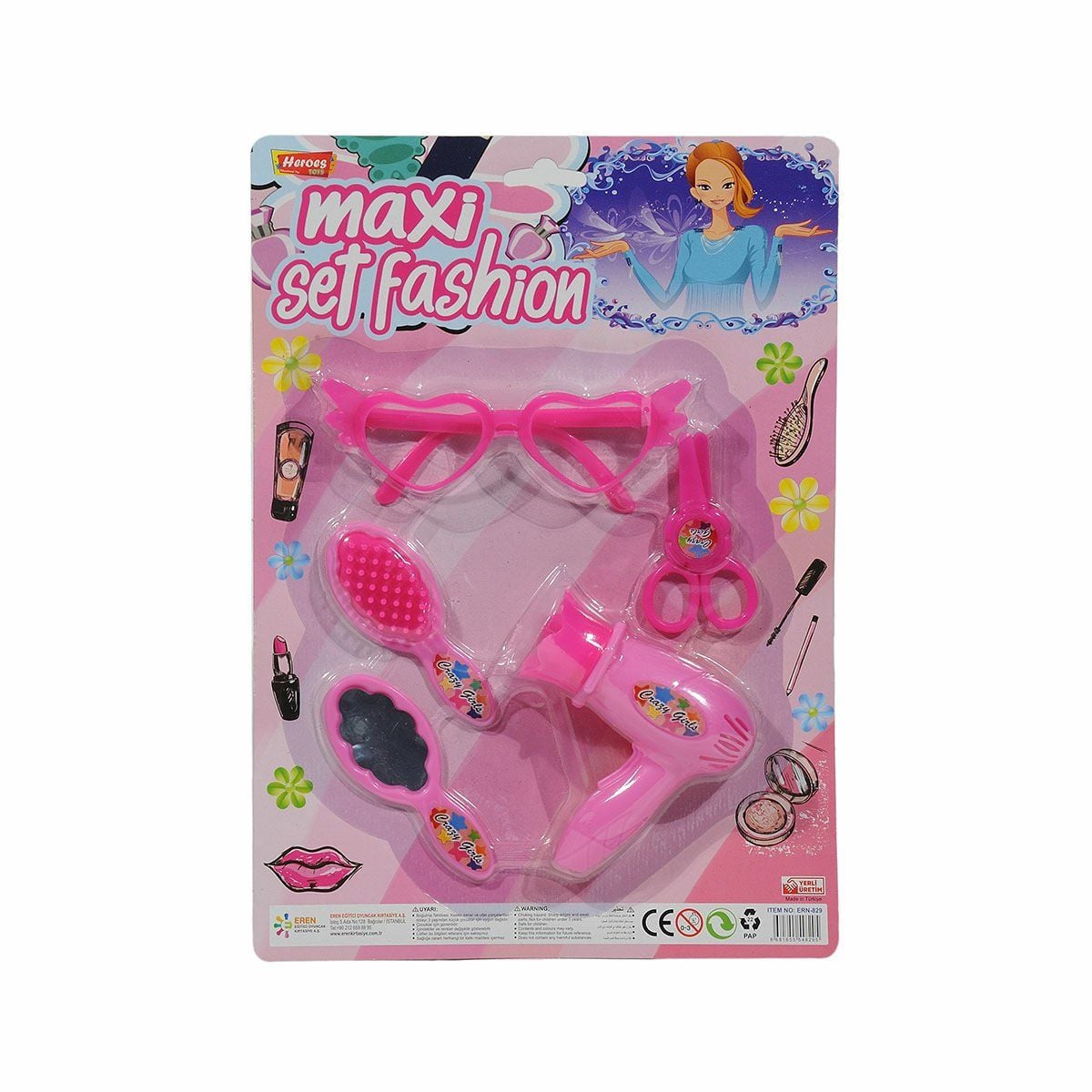 Ern-829 Heroes Toys Güzelli̇k Seti̇ Kartela