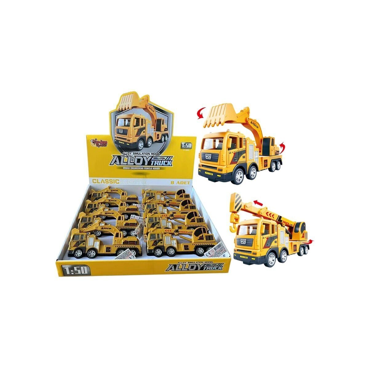 Yh-711-54A Sürtmeli̇ Metal 1:50 Sari Vi̇nç Ve