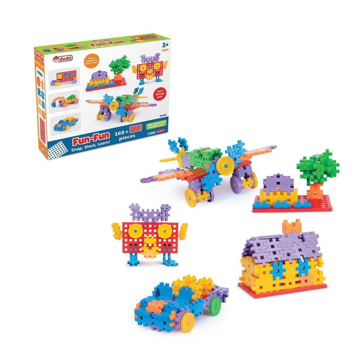 04041 Fun Fun Puzzle 160 Parça-Dede