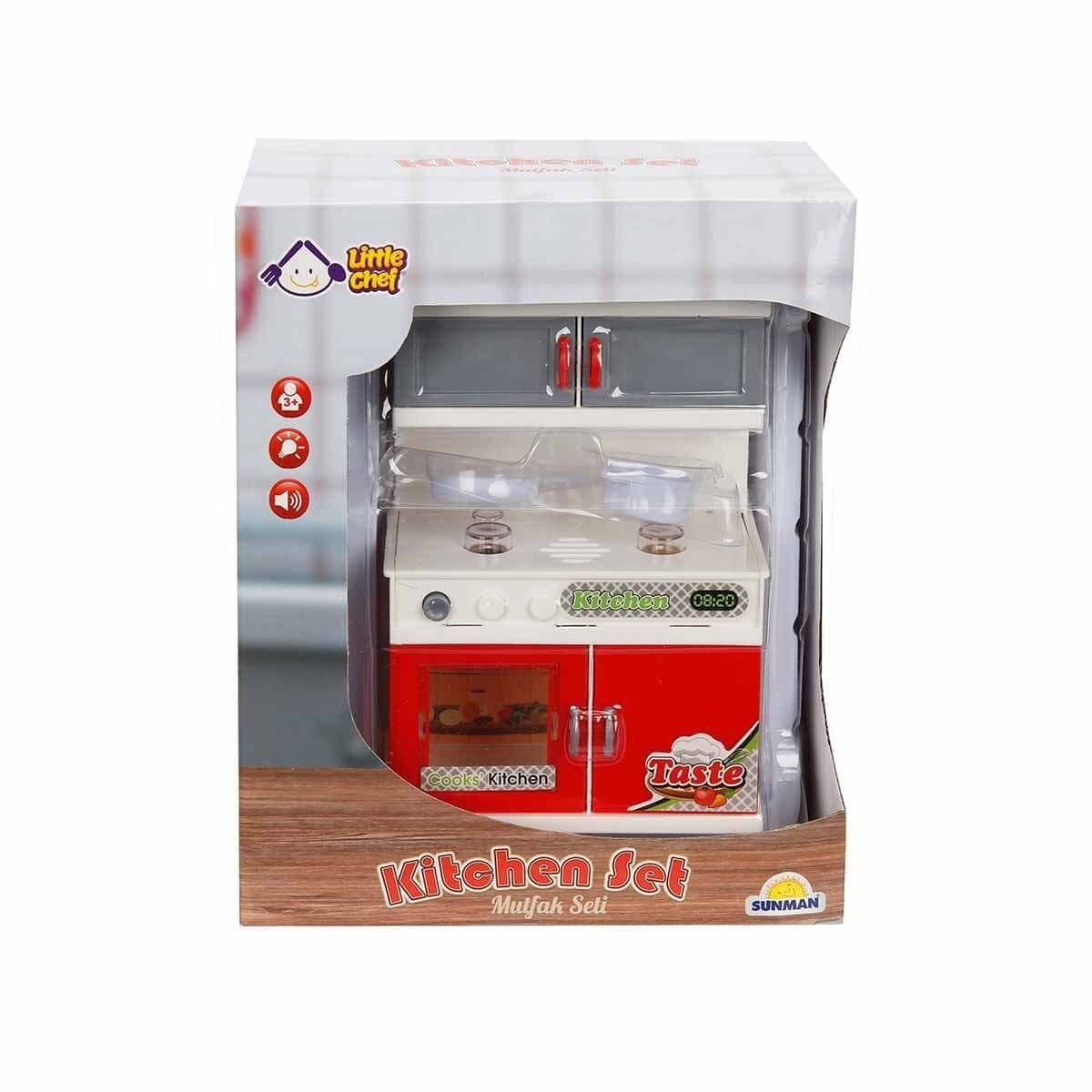 2732 Little Chef Oyuncak Ocak Seti Sesli Ve Işıklı- Sunman