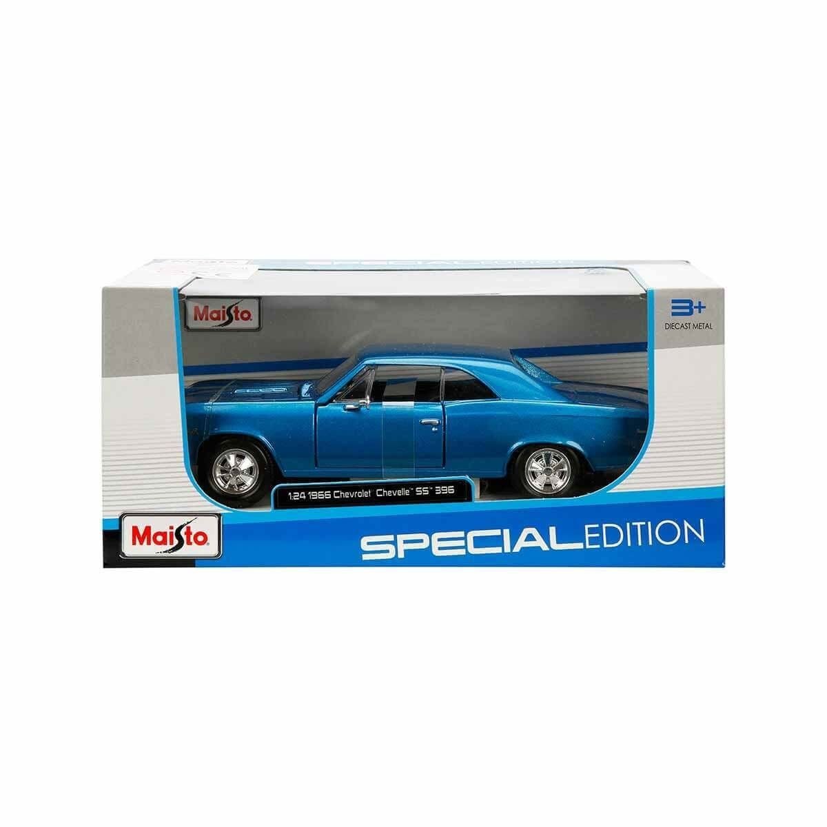 May 31960 1:24 Maisto Chevrolet Chevelle Ss 396 1966 Model Araba-Necotoys