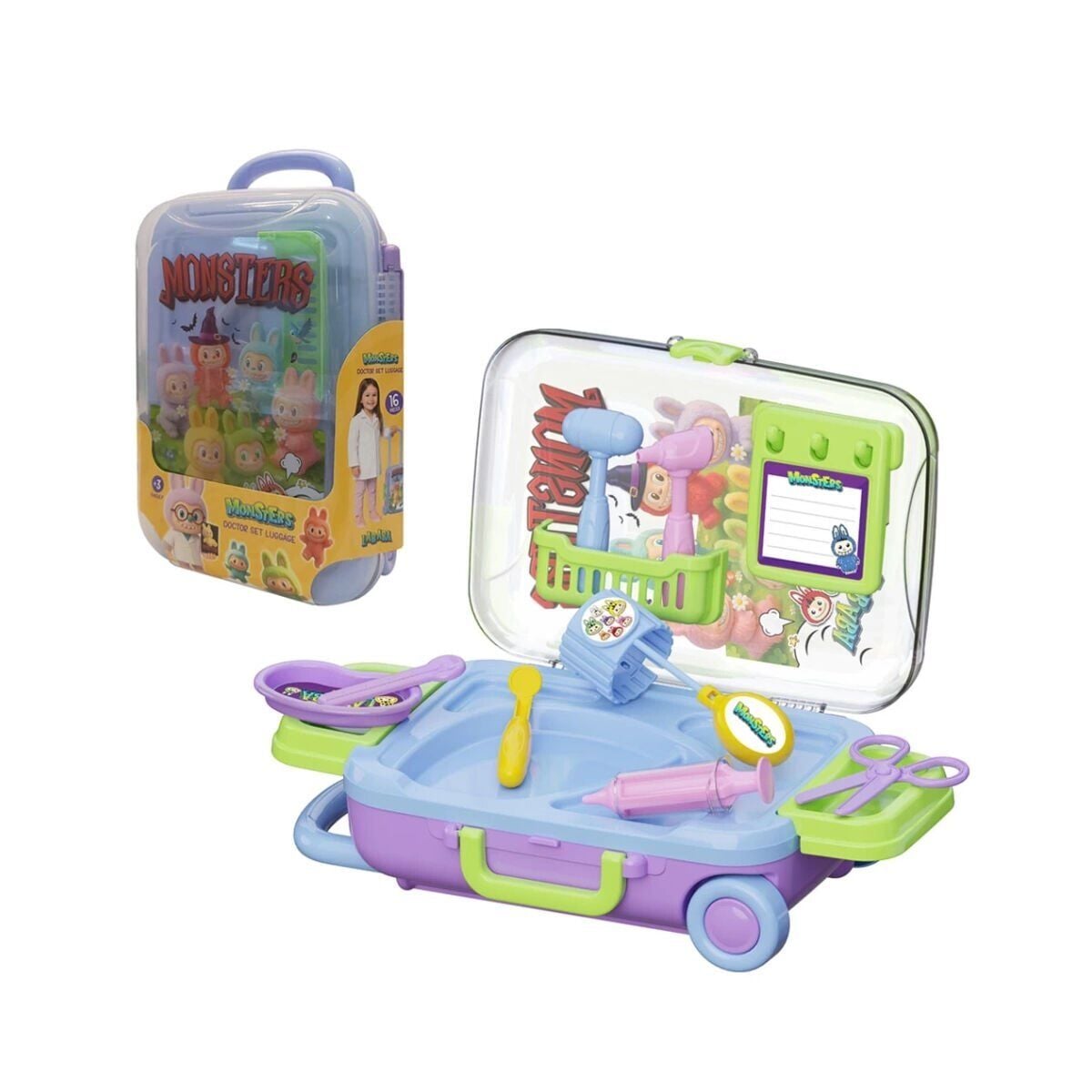 04087 Canavarlar Doktor Set Bavulum