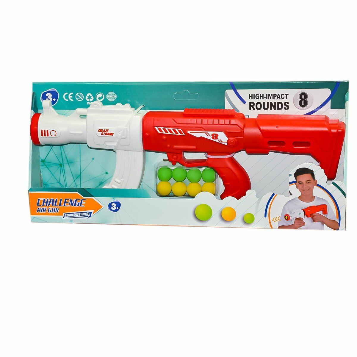 Zey2022 Sünger Atan Silah- Zeytoys