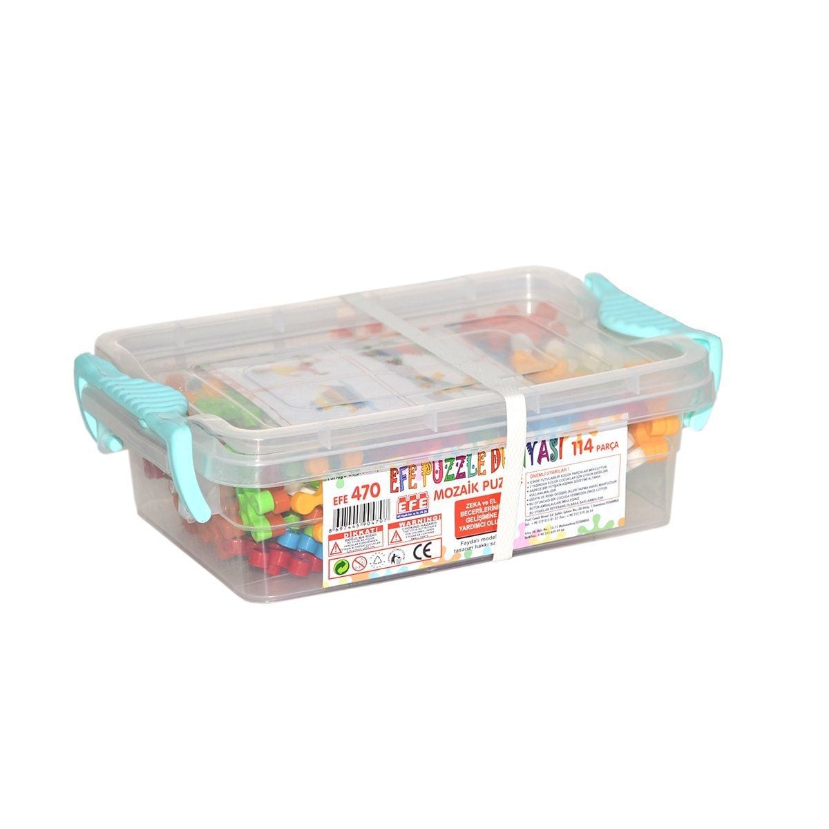 470 Mozai̇k Kutulu Puzzle Küçük (80Pcs)
