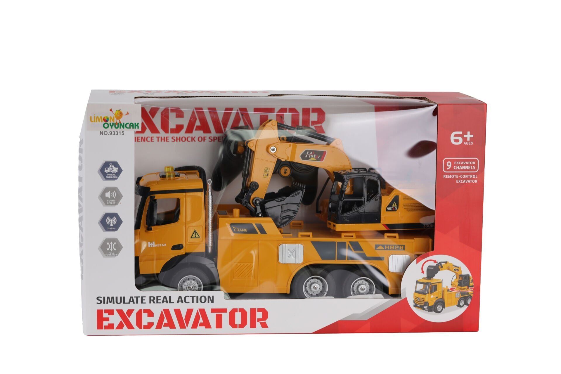 93315 Şarjli Kumandali 9 Kanalli İş Maki̇nesi̇