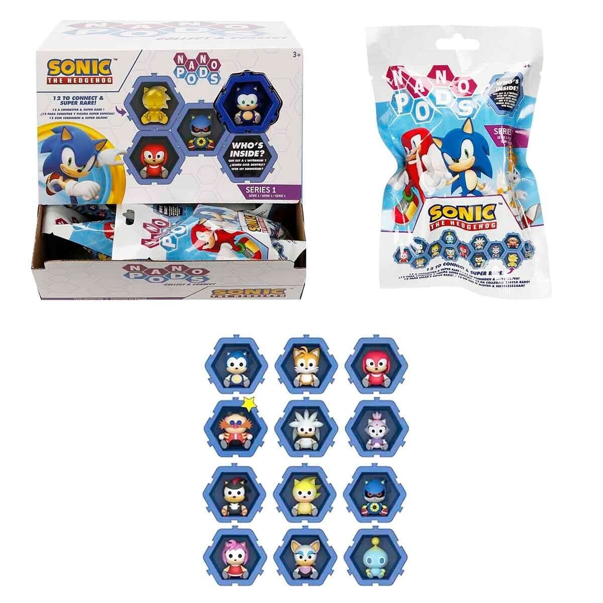 S00402785-Sun-Wst-Fi̇gür Sonic Nano Pods Sürpri̇z Paket(Sonic) 24D.