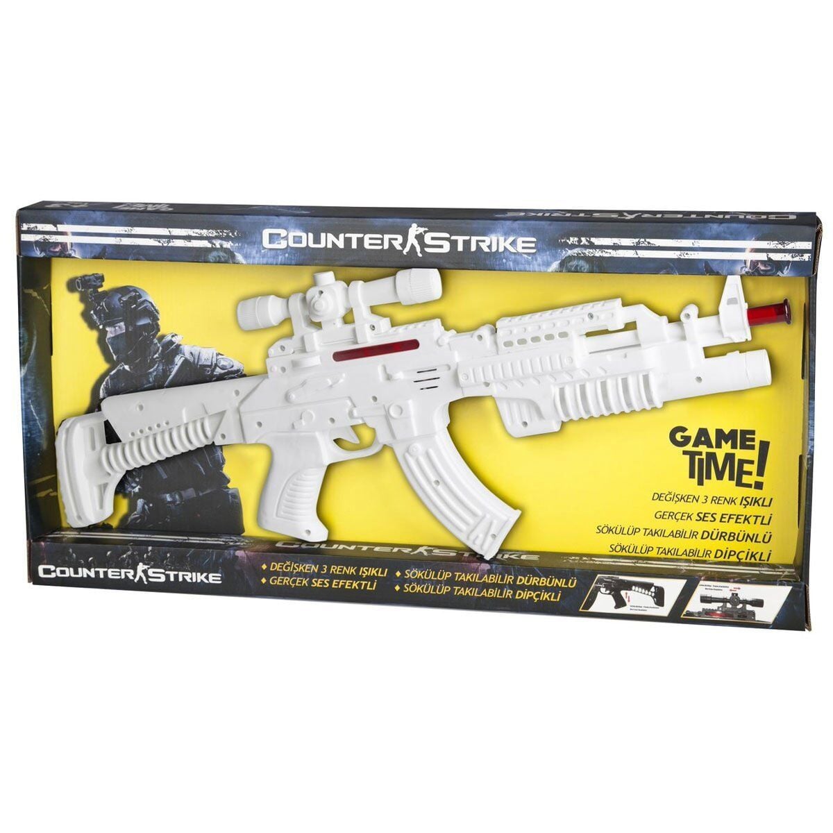 Er-109 Oyuncak Tüfek Işikli Sesli̇ Kutu